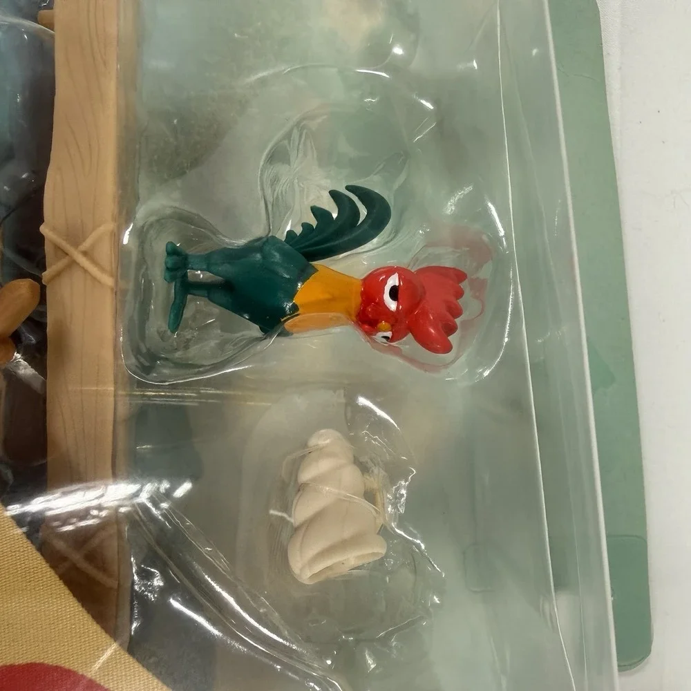 DISNEY MOANA FIGURE ADVENTURE‎ CANOE PLAYSET HEIHEI & PUA PIG MISP 2016 RARE
